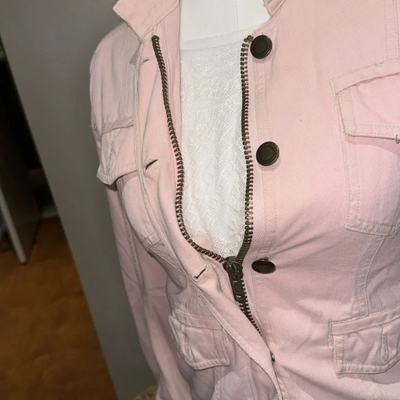 Light pink jean jacket - Picture 4 of 8